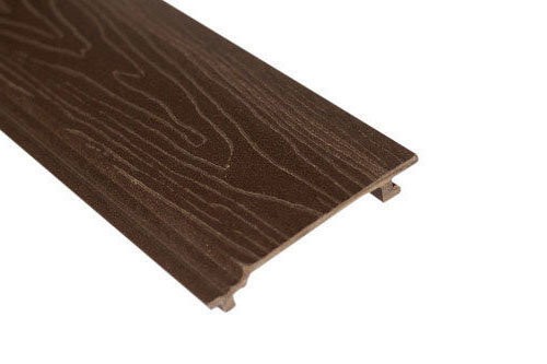 Фасадная панель из ДПК ECODECKING Коричневого цвета купить в Екатеринбурге