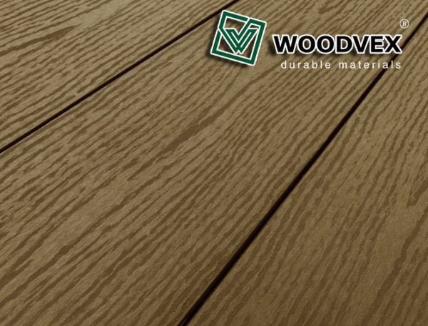Террасная доска WOODVEX Select из ДПК цвета Кофе купить в Екатеринбурге