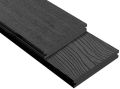 Террасная доска DPK Outdoor 3D полнотелая STORM/OCEAN BLACK черного цвета купить в Екатеринбурге