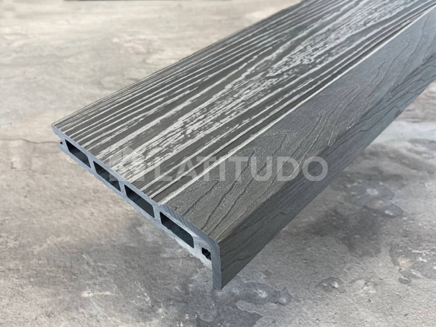 Угол EasyDecking, Wood-Х 45х45 Серый Микс купить в Екатеринбурге