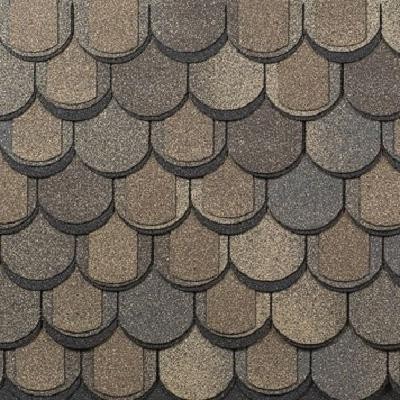 Трехслойная ламинированная черепица Shinglas, Атлантика, цвет Мадейра купить в Екатеринбурге