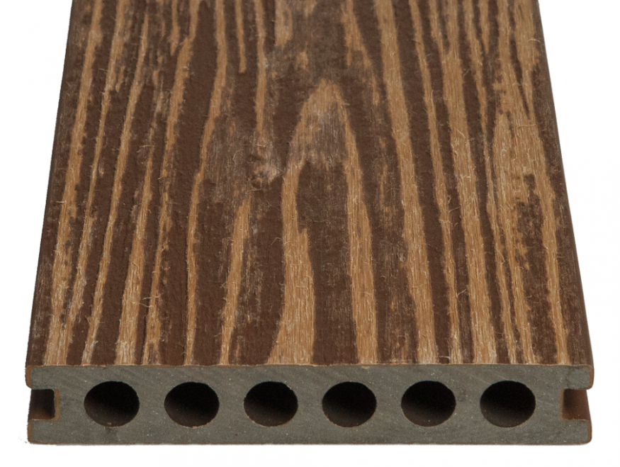 Террасная доска из ДПК CM Decking, Zebrano, Коричневый купить в Екатеринбурге