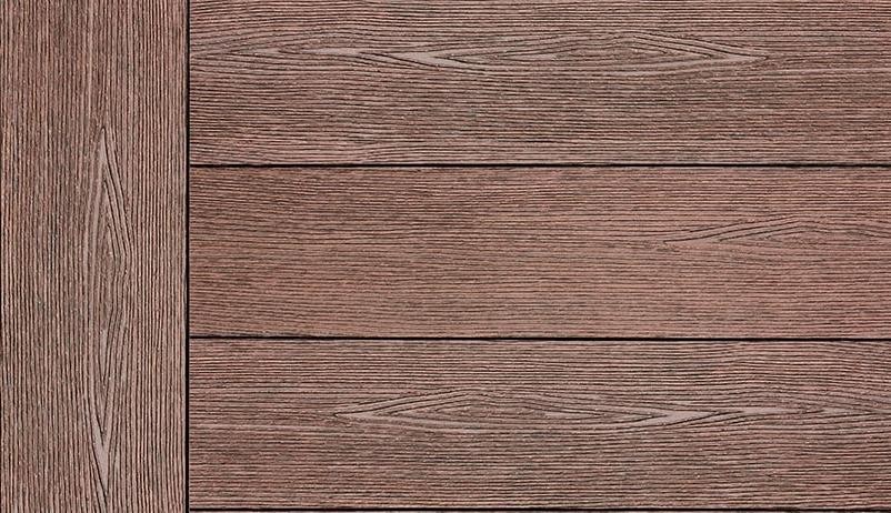 Террасная доска ДПК Outdoor 3D сплошная STORM/OCEAN BROWN коричневая смешанная купить в Екатеринбурге