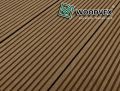 Террасная доска WOODVEX Select из ДПК темно-коричневого цвета купить в Екатеринбурге