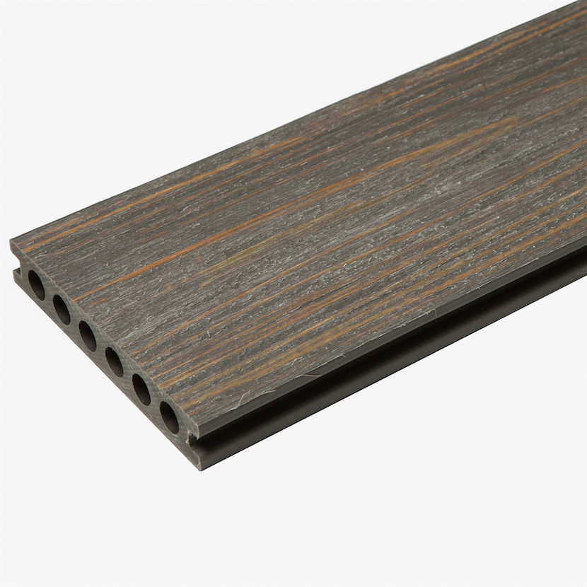 Террасная доска из ДПК CM Decking, Zebrano, Графит купить в Екатеринбурге