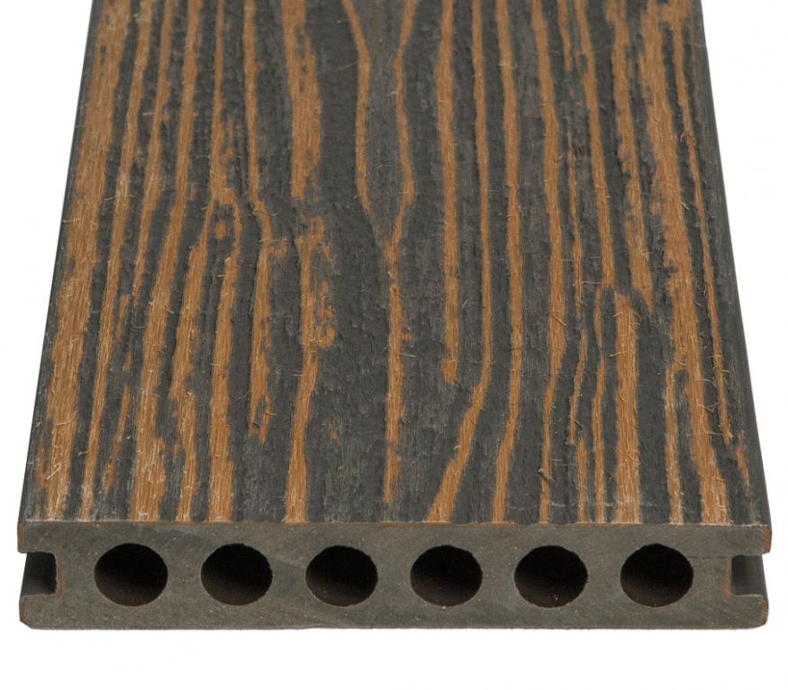Террасная доска из ДПК CM Decking, Zebrano, Графит купить в Екатеринбурге
