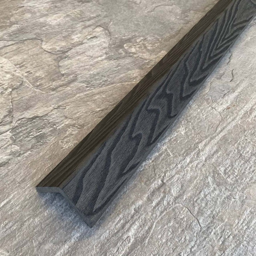 Угол EasyDecking, Wood-Х 50х50 Черное дерево купить в Екатеринбурге