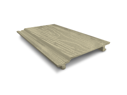 Фасадная панель ECODECKING из ДПК серого цвета купить в Екатеринбурге