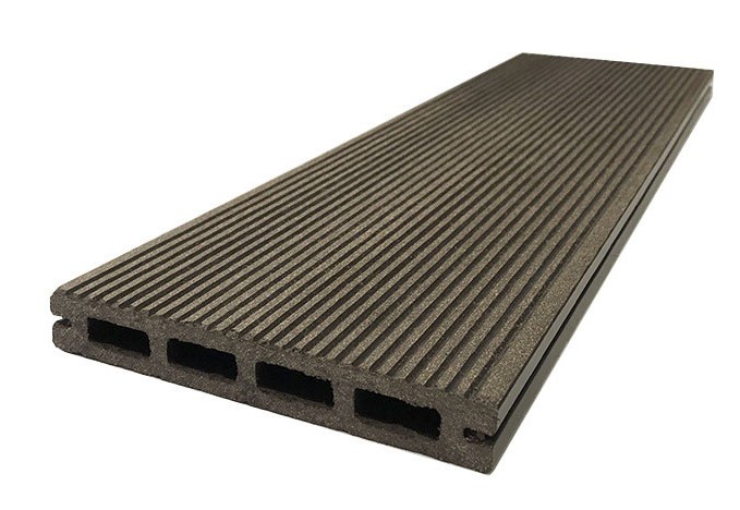 Доска террасная ДПК NanoWood «Lite» Derevo двухсторонняя - Венге 140x20 мм купить в Екатеринбурге